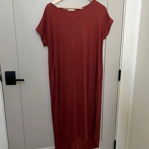 MIDI Short Sleeve Dress